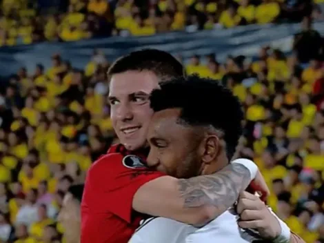 La historia que Miguel Borja le dedicó a Franco Mastatuono