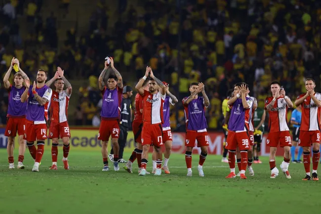 River se acomodó en el final del partido. (Getty)