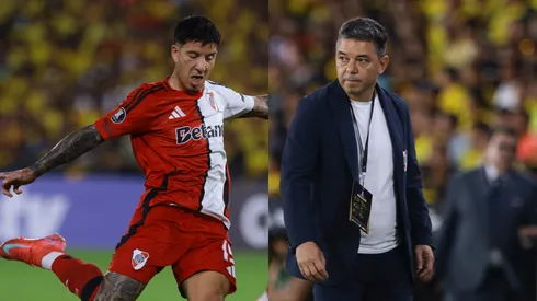 Driussi, en duda vs. Barracas: Gallardo lo evaluará.