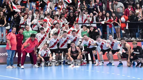River ganó el Superclásico de handball (Foto: Q @RiverClub1901)