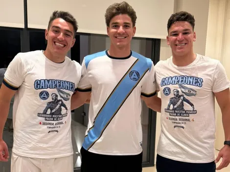 Los hermanos de Julián Álvarez, campeones en España