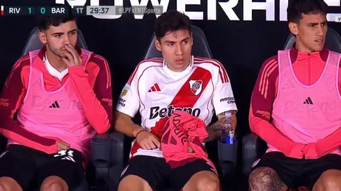 Montiel, lesionado y lleno de bronca.