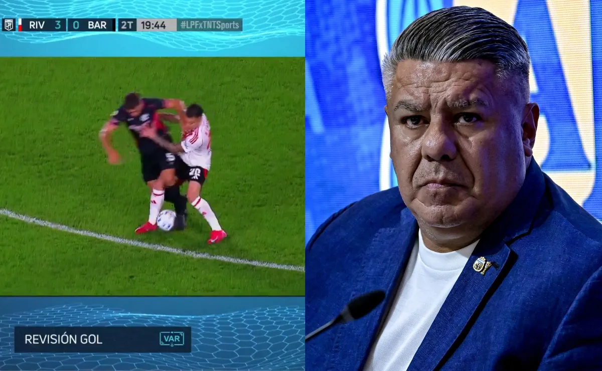 El gol anulado a Bustos y los cánticos a Tapia.