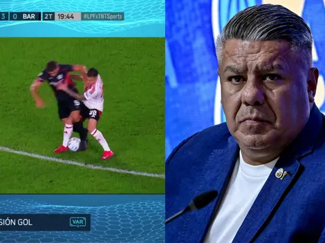 VIDEO | El Monumental explotó contra el Chiqui Tapia tras el gol anulado a Bustos