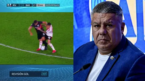 El gol anulado a Bustos y los cánticos a Tapia.
