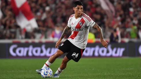 Enzo, el más experimentado de River.