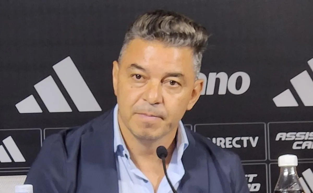 El irónico mensaje de Gallardo, en conferencia de prensa.