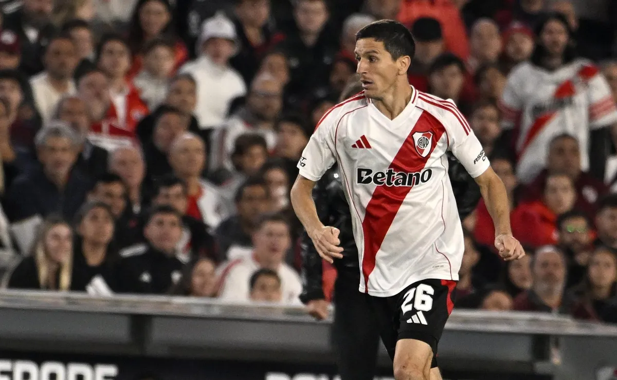 Nacho Fernández suma 300 partidos en River.