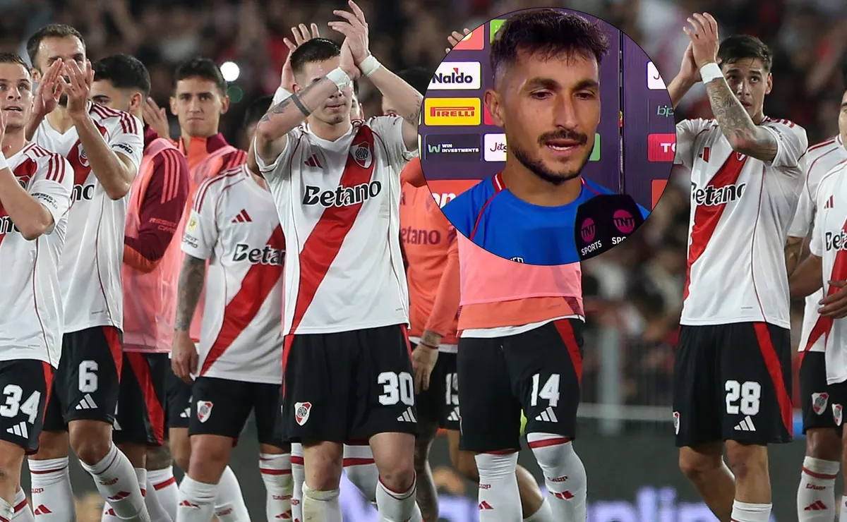 Ledesma llenó de elogios a River.