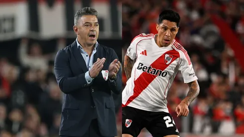 Gallardo se rindió ante Enzo Pérez.