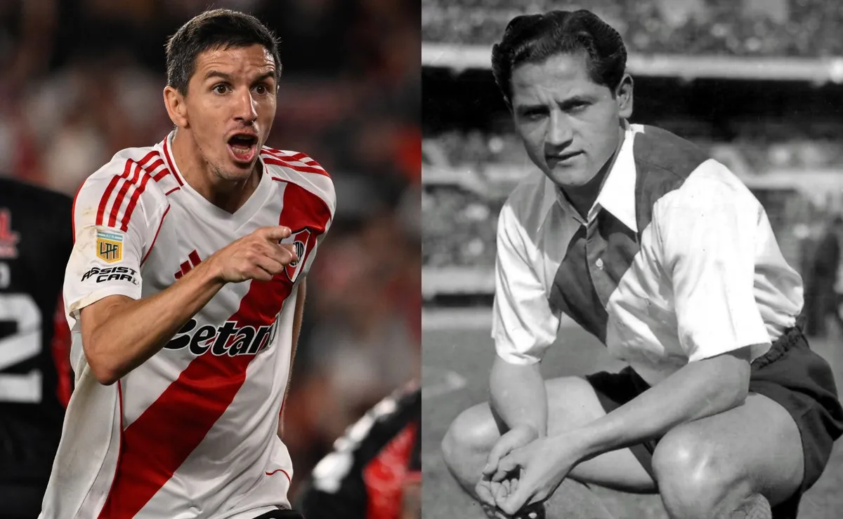 Nacho sube en una tabla de goleadores de River.
