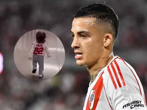 Emocionó a todos: el video viral de la hija de Kevin Castaño en el Monumental