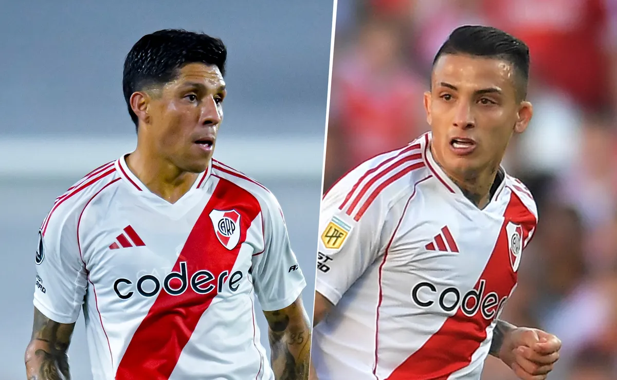 Enzo Pérez y Kevin Castaño serán la dupla central de River.
