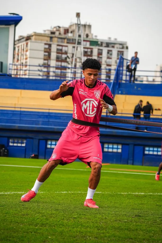 IDV se entrenó en Casa Amarilla antes de jugar con River. (Foto: Prensa IDV).