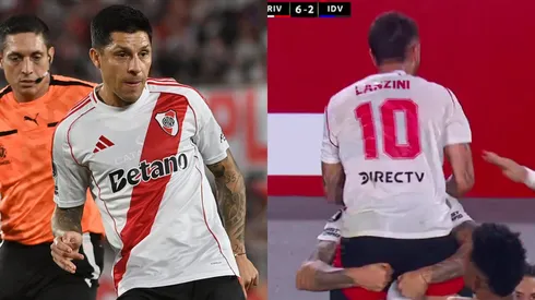 El gesto de Enzo con Manu.