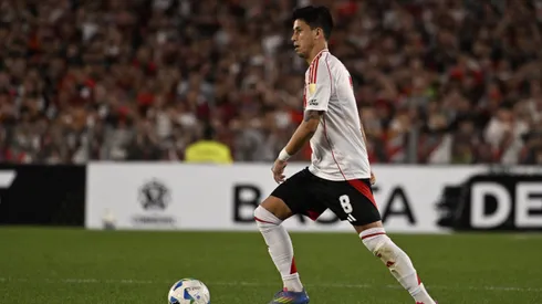 Maxi Meza se lesionó ante Independiente del Valle.