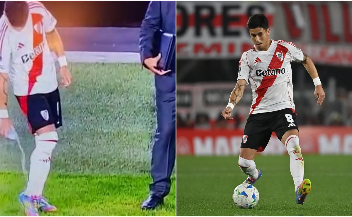 La cábala de Maxi Meza en River Plate.