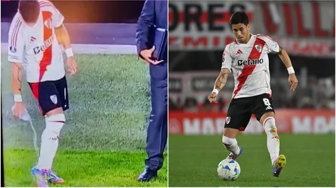 La cábala de Maxi Meza en River Plate.