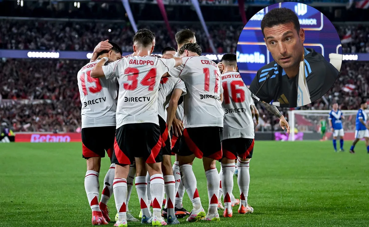 Un hincha tuvo un pedido especial para Scaloni.