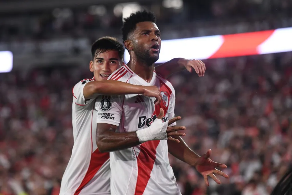 Primer gol de Borja en la actual Libertadores.