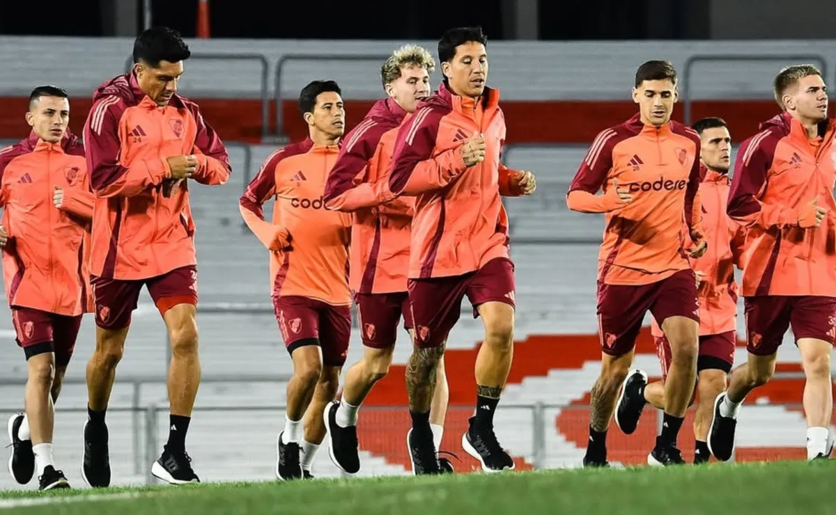River vuelve a las prácticas.