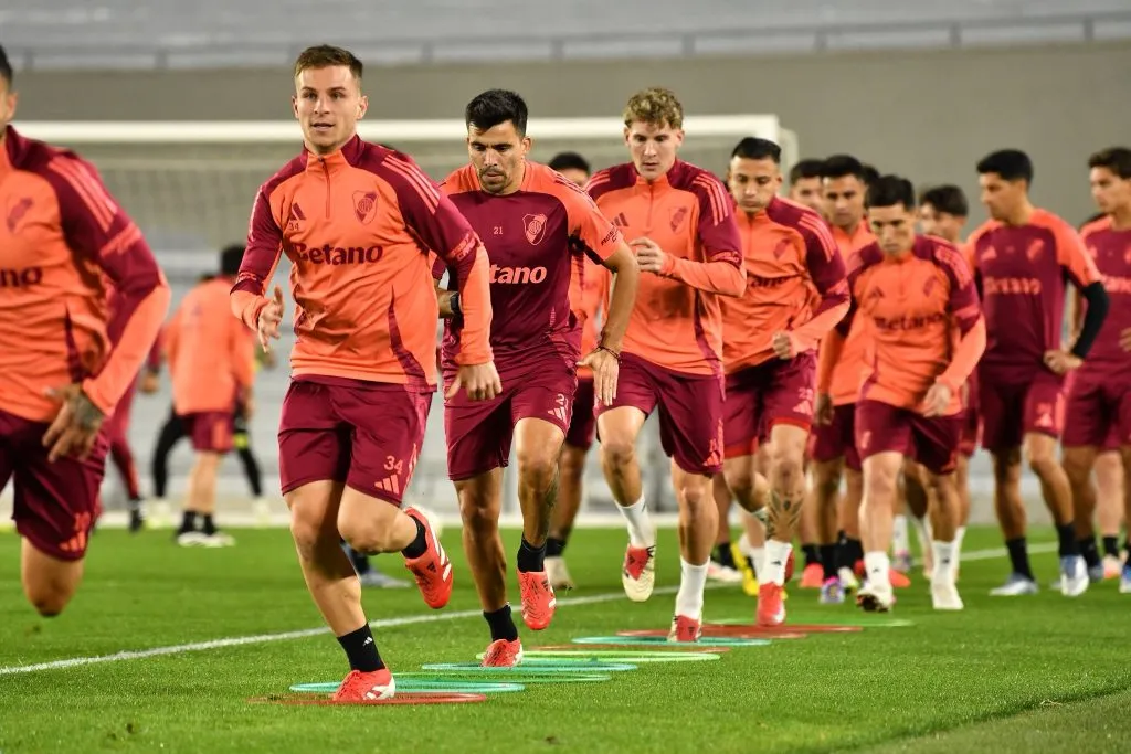 River vuelve a los entrenamientos después de tener el viernes libre. (Prensa River)