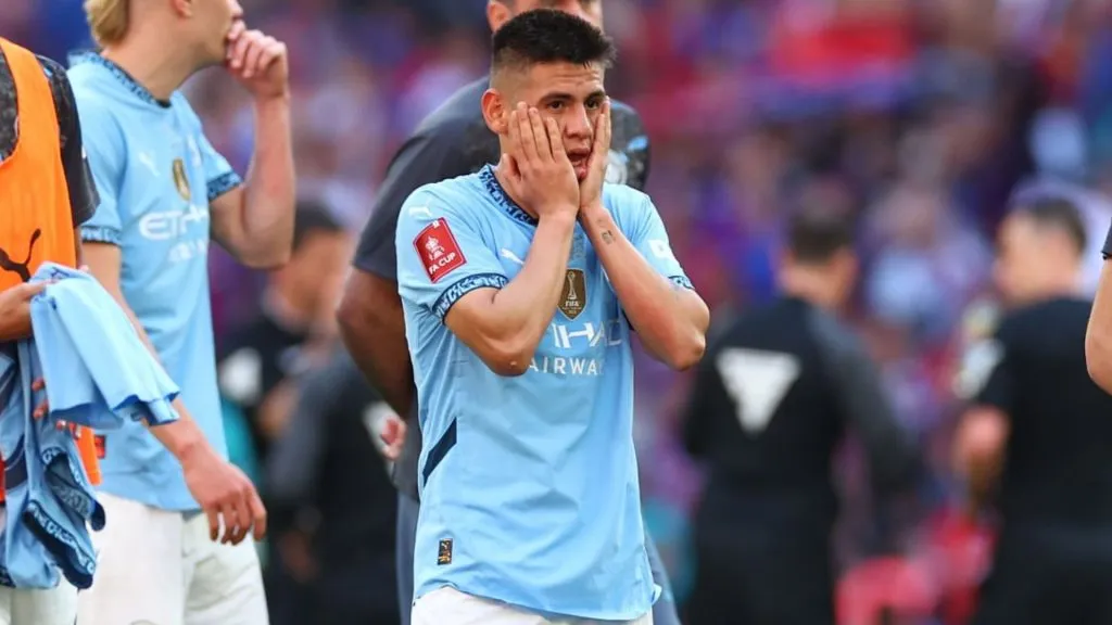 El Diablito no fue convocado para el partido de hoy del City.