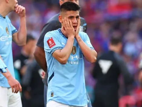 VIDEO | El gesto de Guardiola con Echeverri tras perder la final: "Desconsolado"