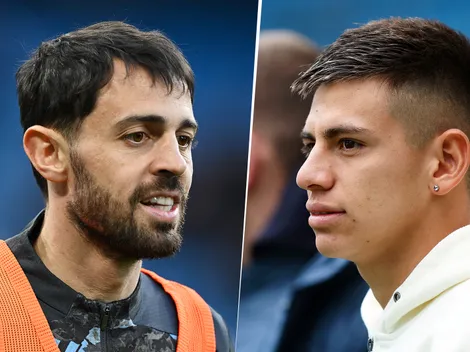 Bernardo Silva se rindió a los pies de Echeverri: "Es buenísimo"