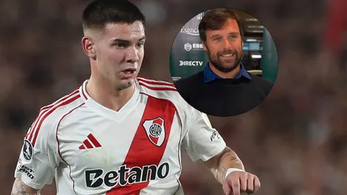 Cavenaghi celebró un nuevo récord de Mastantuono.