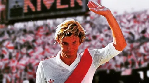 Reinaldo Carlos Mostaza Merlo solo vistió la camiseta de River como jugador.