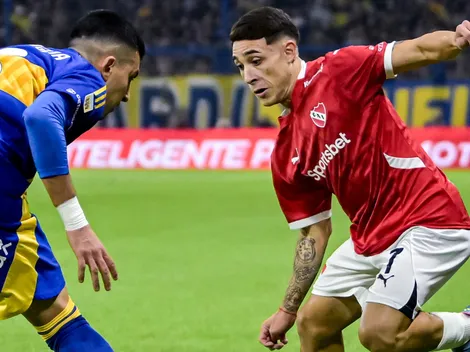 No se vio: los gestos de Santiago Montiel a la hinchada de Boca