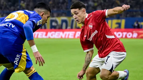 Santiago Montiel picante contra Boca.