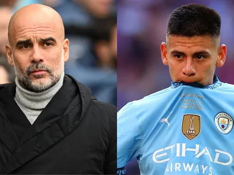 Llamativo: tras su debut, la decisión que tomó Guardiola con Echeverri en el City