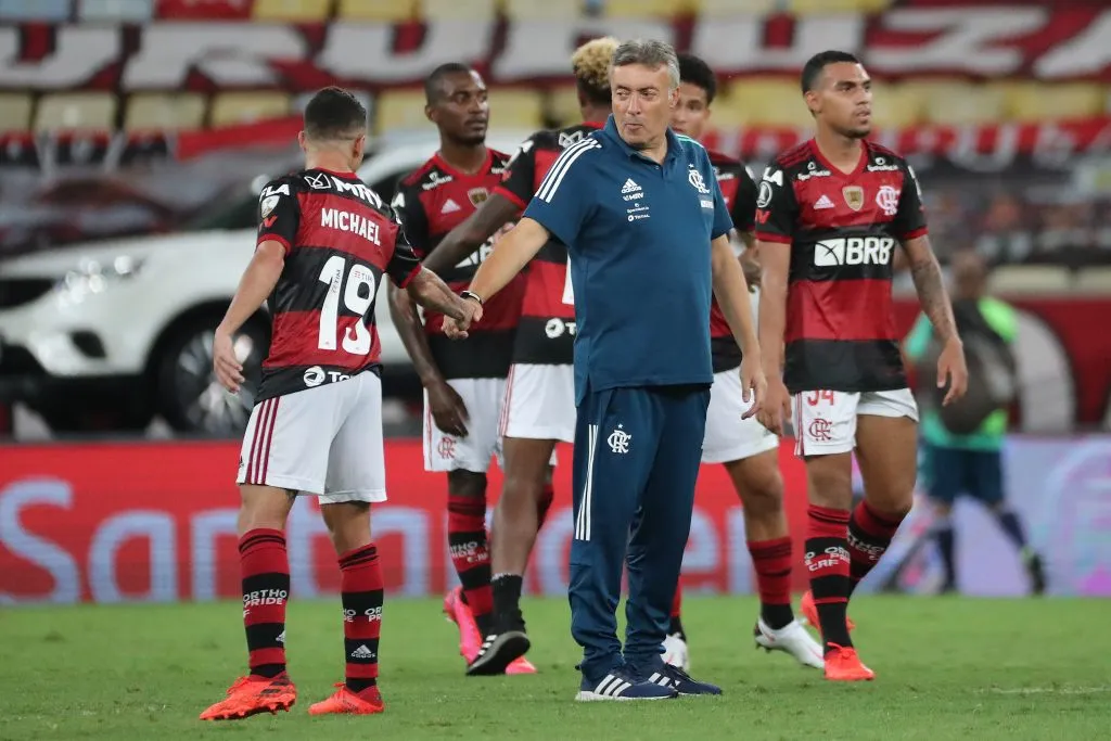 Torrent durante su paso por Flamengo. (Getty)