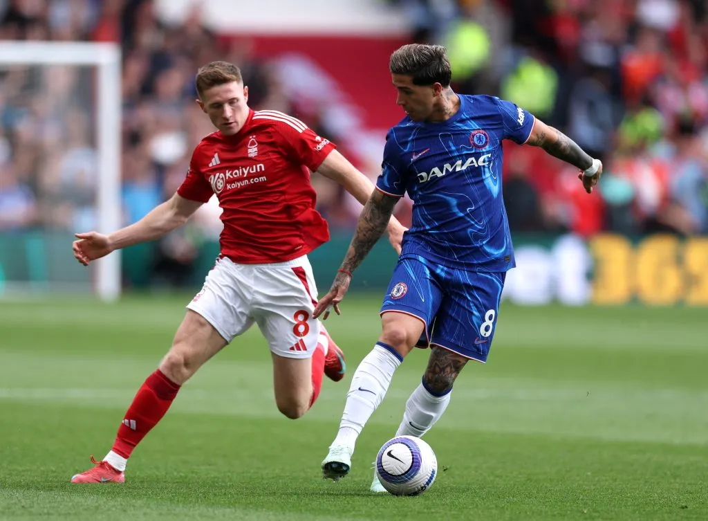 Enzo Fernández jugará la Champions League. (Getty)