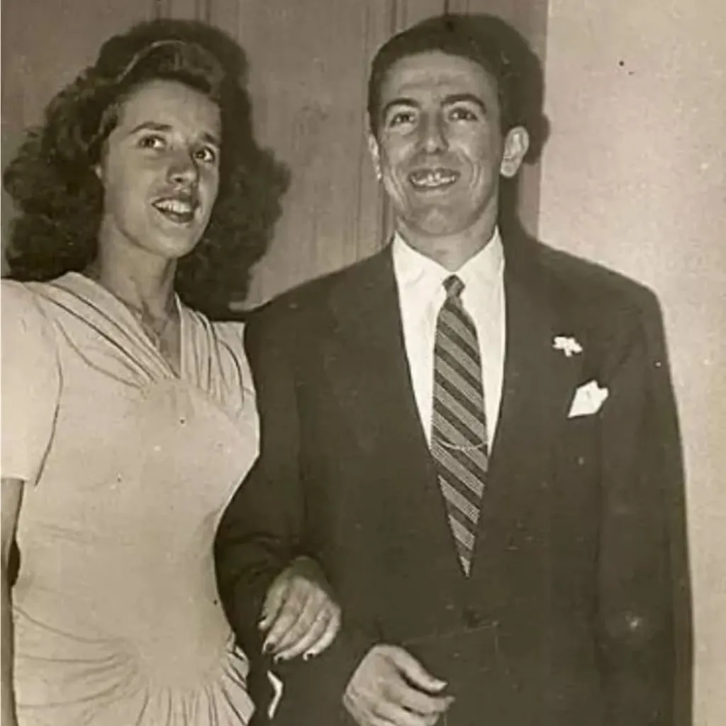 Ángel Labruna conoció a la mujer de su vida en los carnavales de River y con ella se casó.