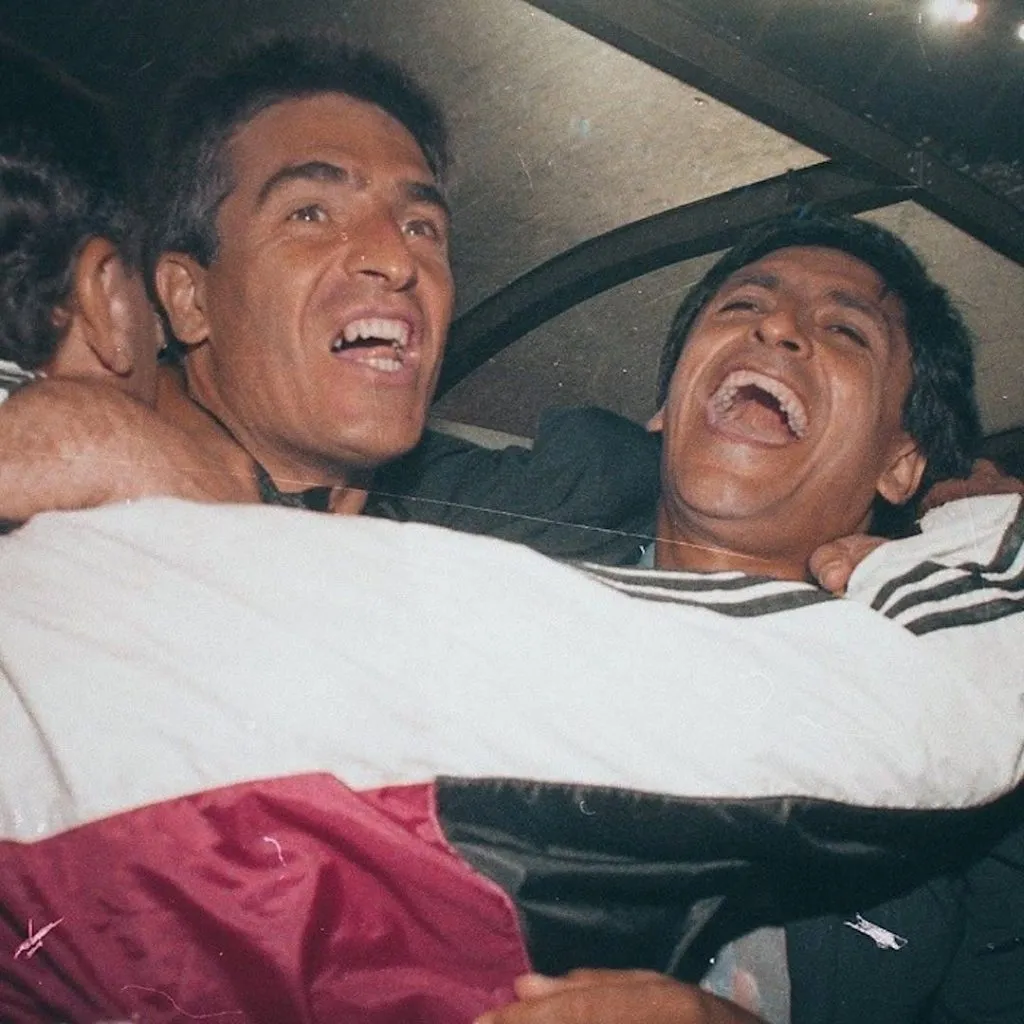 Omar Labruna y Ramón Díaz.