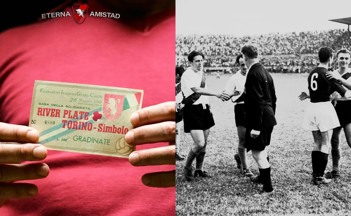 Cómo se originó el amistoso entre River y Torino.