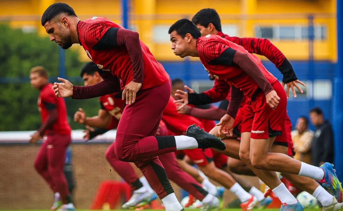 El lugar en el que entrenó Universitario.
