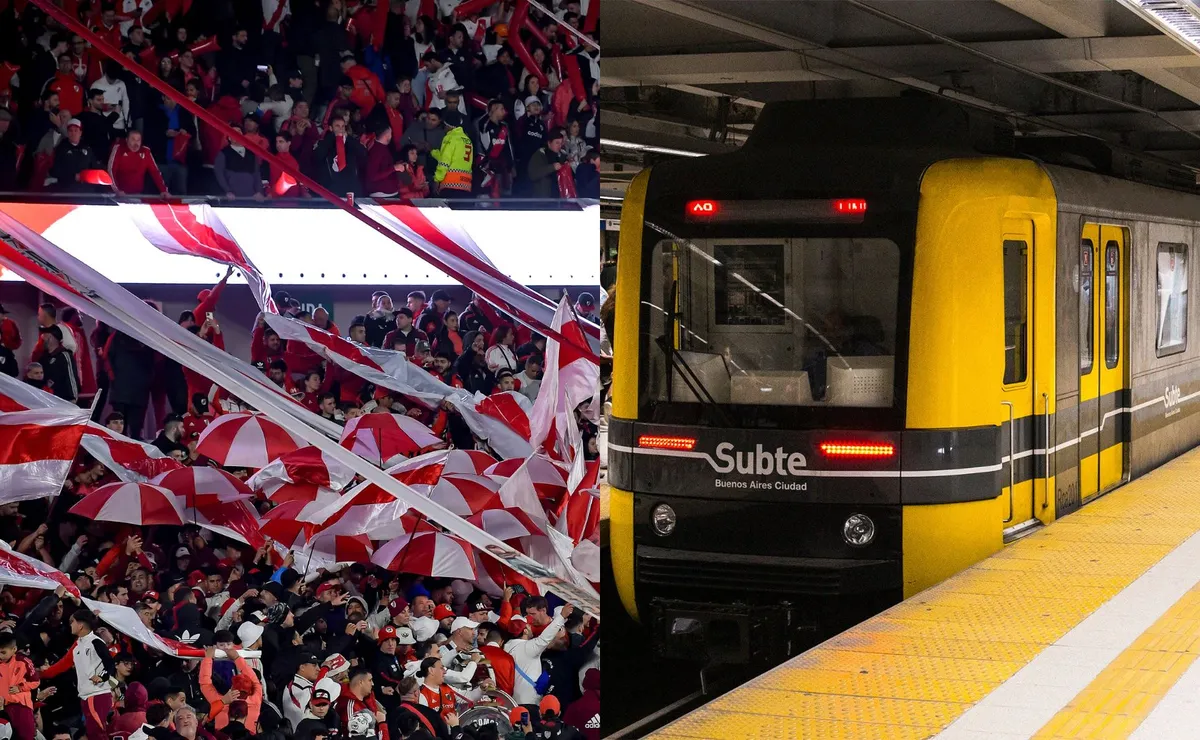 Habrá subtes a la salida del Monumental.