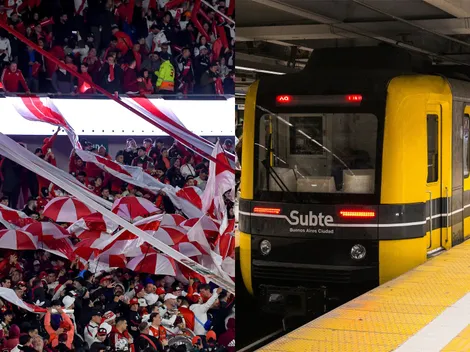 Se extiende el horario del subte: buena noticia para los hinchas que vayan vs. Universitario