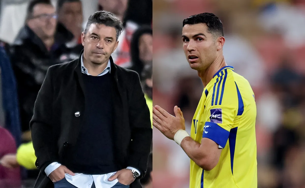 Insólita pregunta a Gallardo sobre Cristiano Ronaldo.