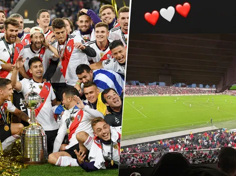 El campeón con River en Madrid que alentó en la tribuna vs. Universitario