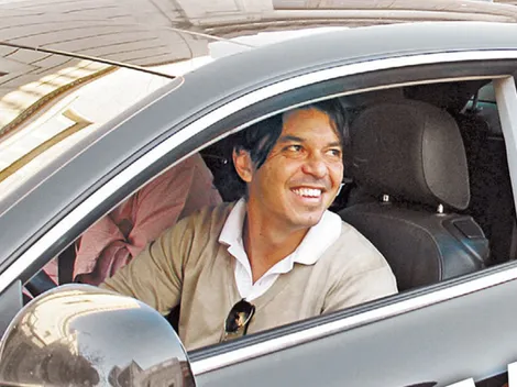 Historia de una foto icónica: el día que Gallardo empezó a ser DT de River... y no lo sabía