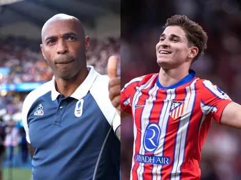 Pavada de elogio: Thierry Henry habló maravillas de Julián Álvarez
