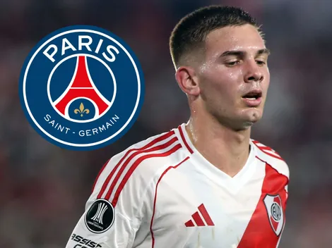 Alerta en River: PSG acelera para llevarse a Mastantuono en este mercado