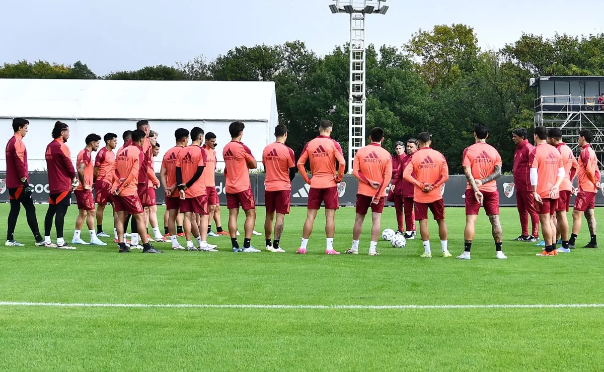 River vuelve a las prácticas tras el descanso.