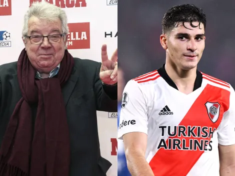 La particular frase del descubridor de Messi al Barcelona sobre Julián: "Hay que mirar a River"