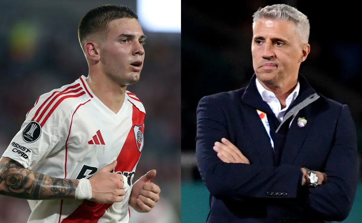 Qué le dijo Crespo a Mastantuono.